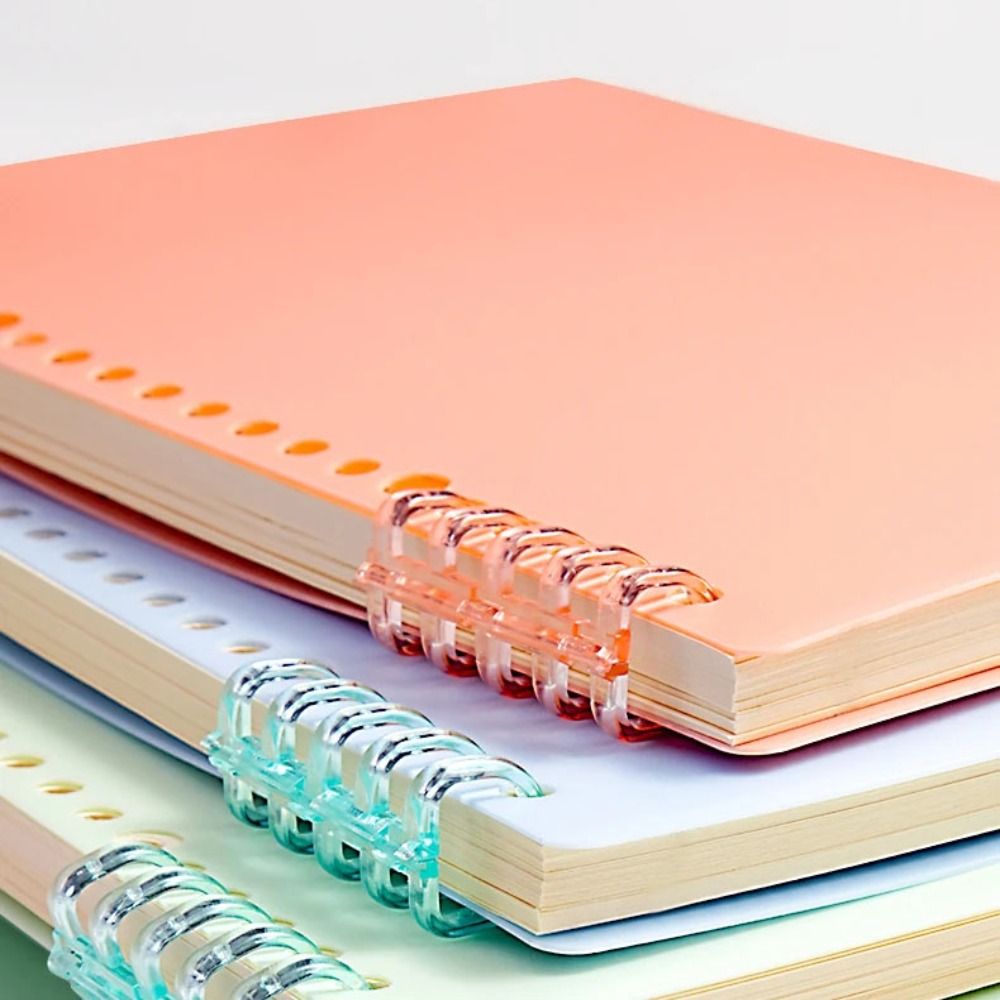 4Pcs PP Loose-leaf Book Cover  - Binder A4 Lever review and price