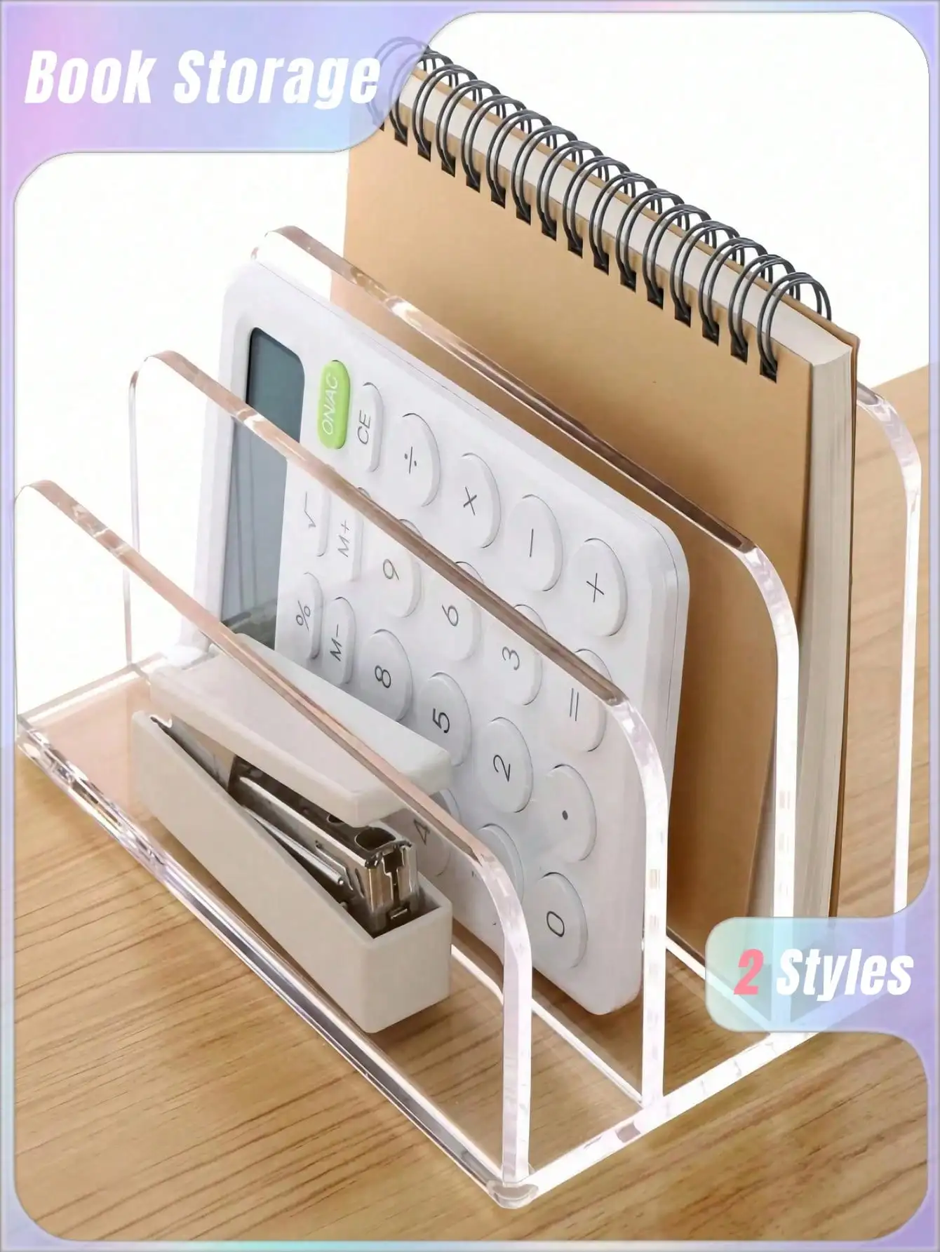1Pc Acrylic File Folder, Desk  - Magazine Holder Rack review and price