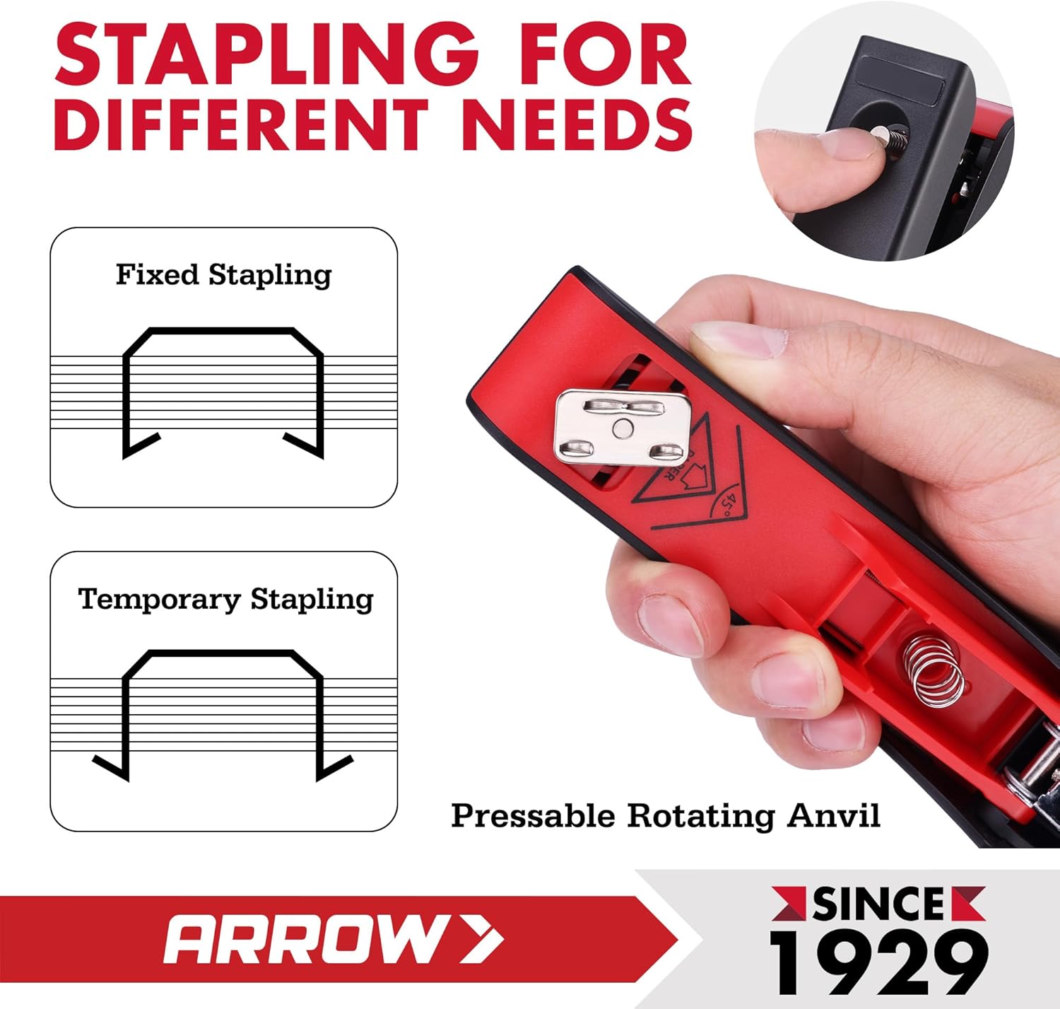 Arrow Office Stapler Set, 25 S - Stapler Half Strip review and price