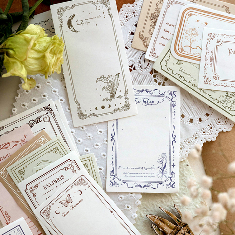 100Pcs/Pack Vintage Notes Mate - Ink Blotter Paper review and price