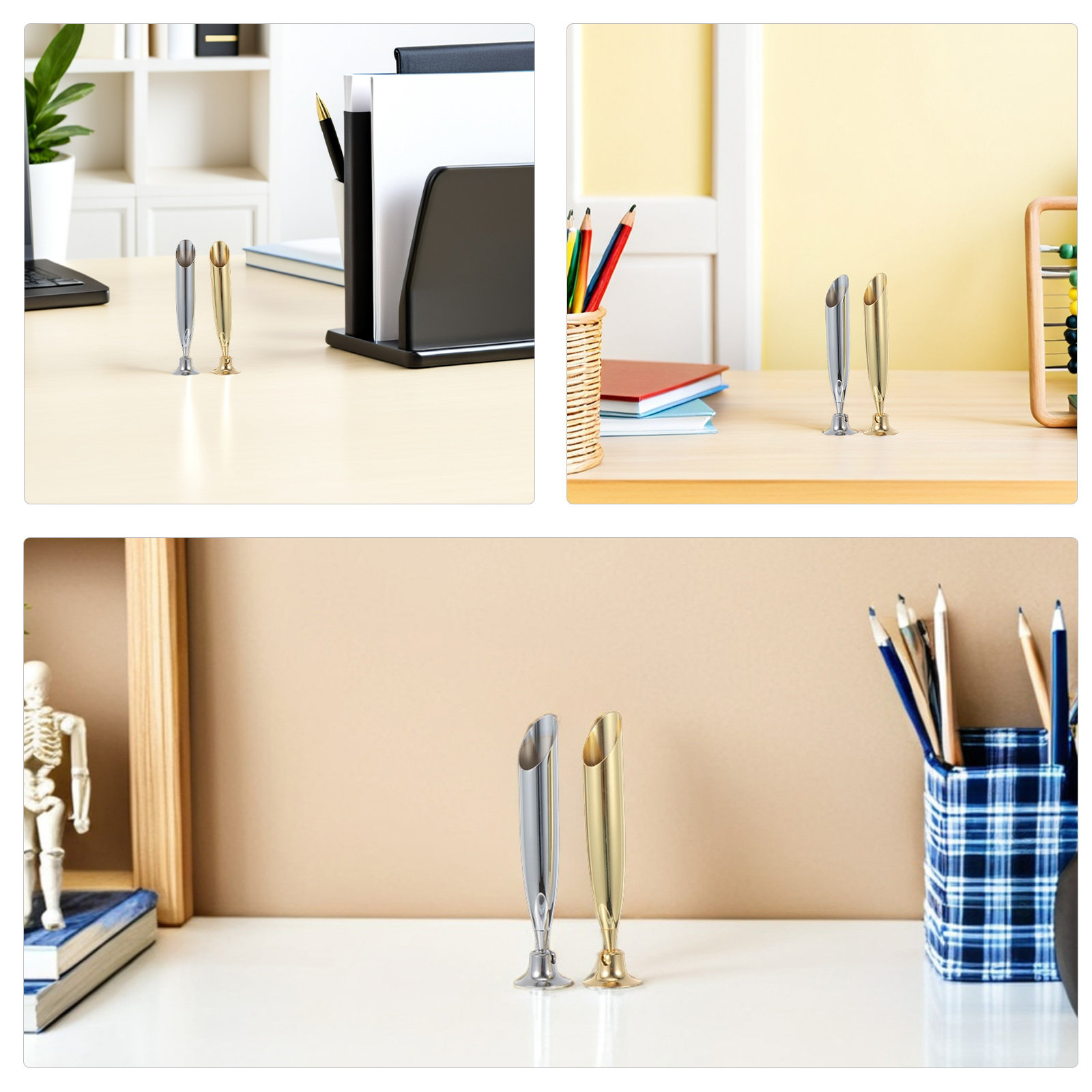 3Pcs Metal Single Pen Stand Ho - Pen Rest Single review and price