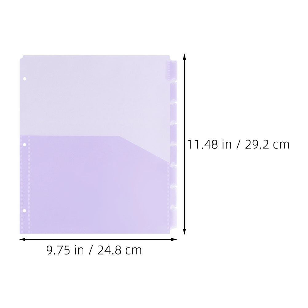 2Sets A4 Binder Dividers Plast - Tab Divider A4 review and price