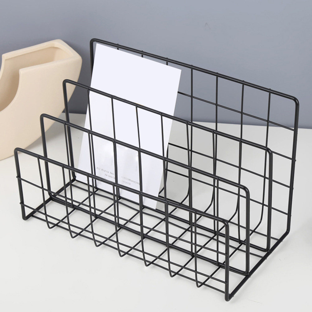 Modern 3 Slot Mail Organizer M - Magazine Holder Rack review and price