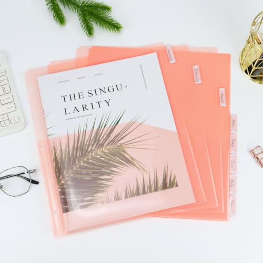Binder Dividers with Pockets 8 - Tab Divider A4 review and price