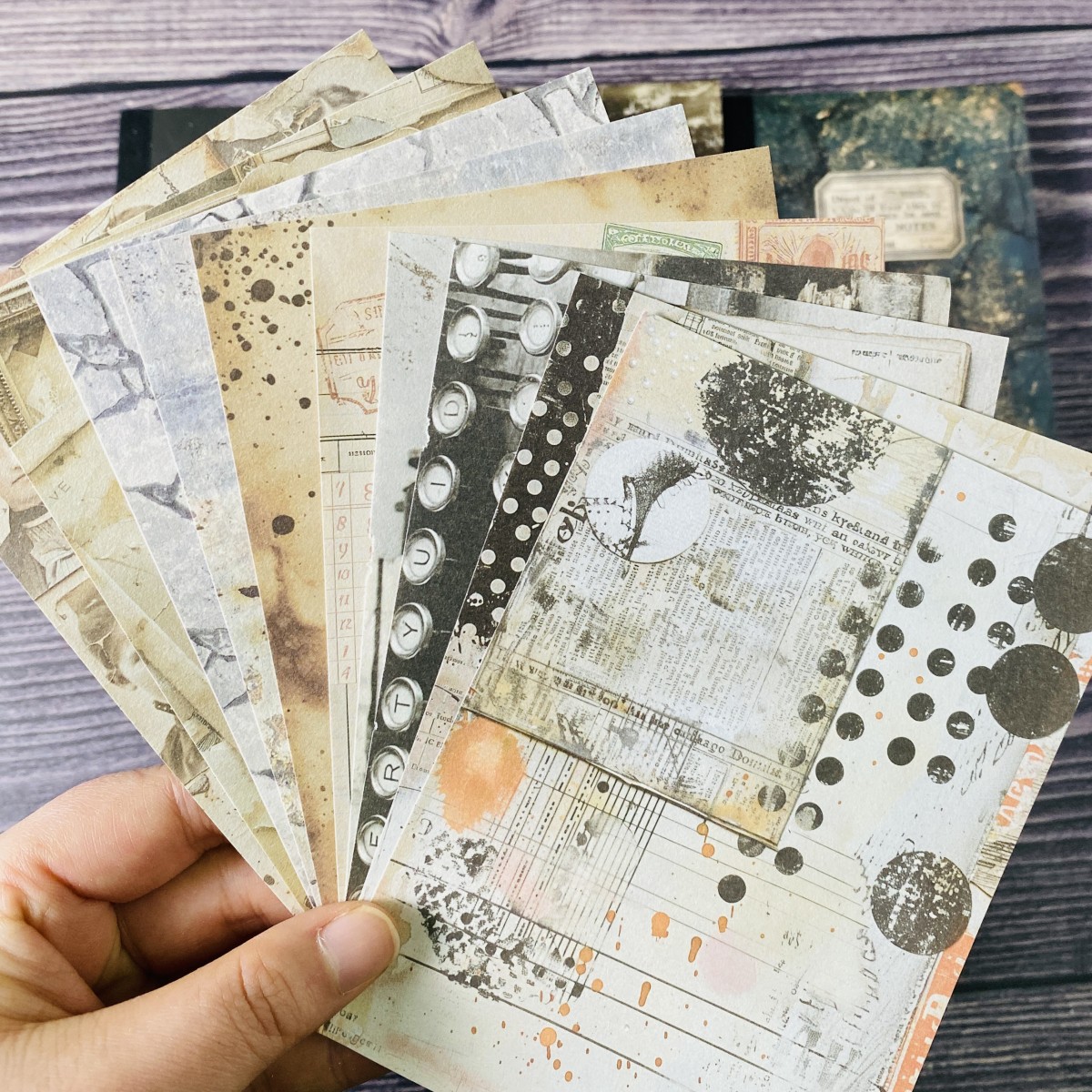 100sheets Vintage Scrapbook Pa - Ink Blotter Paper review and price