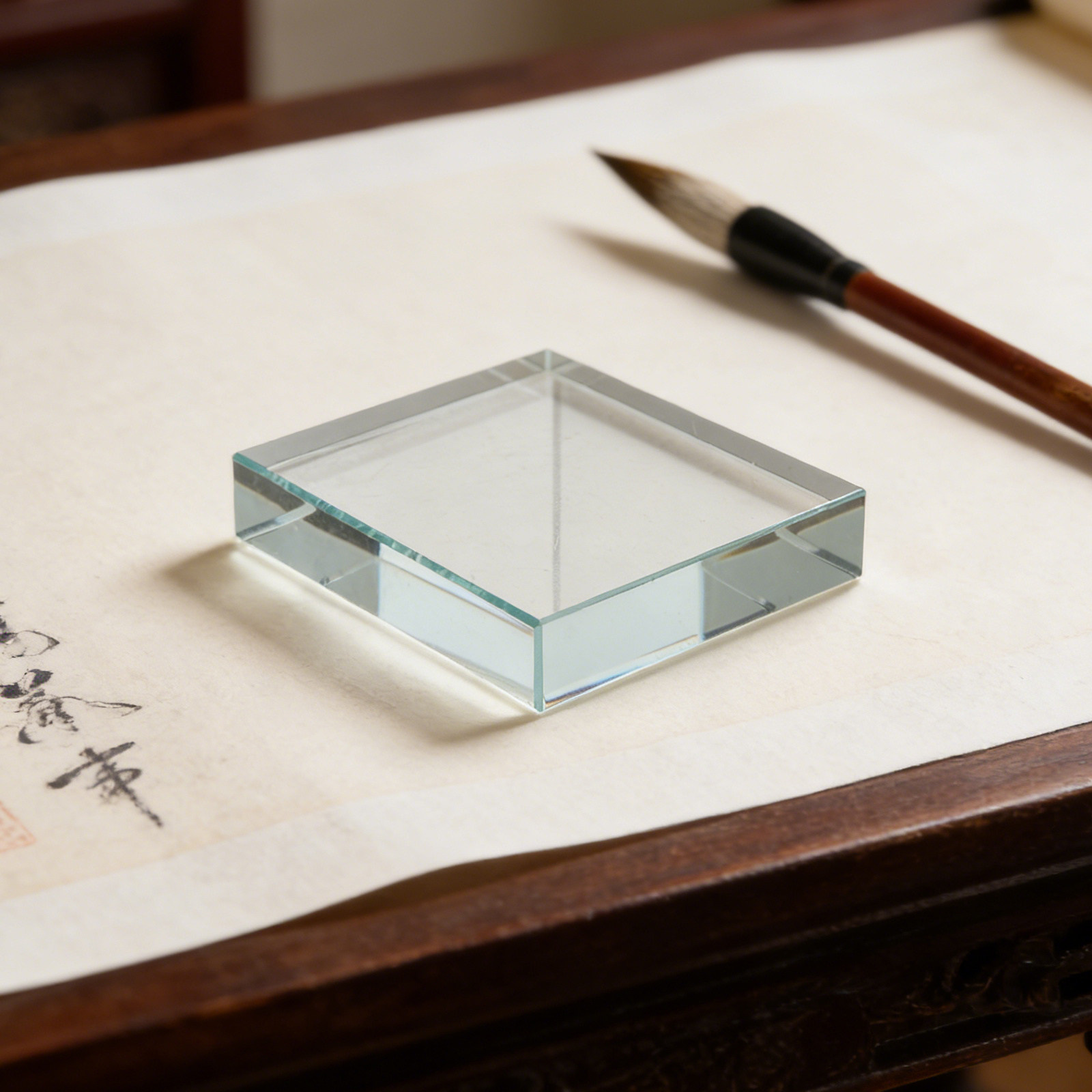 Glass Paperweight Rectangular  - Book Weight Glass review and price