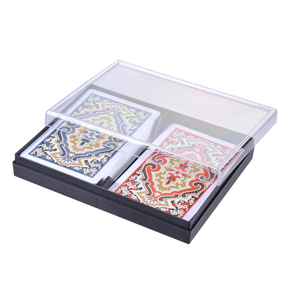 2 Decks Bridge Red and Blue Bo - Card Index Box review and price