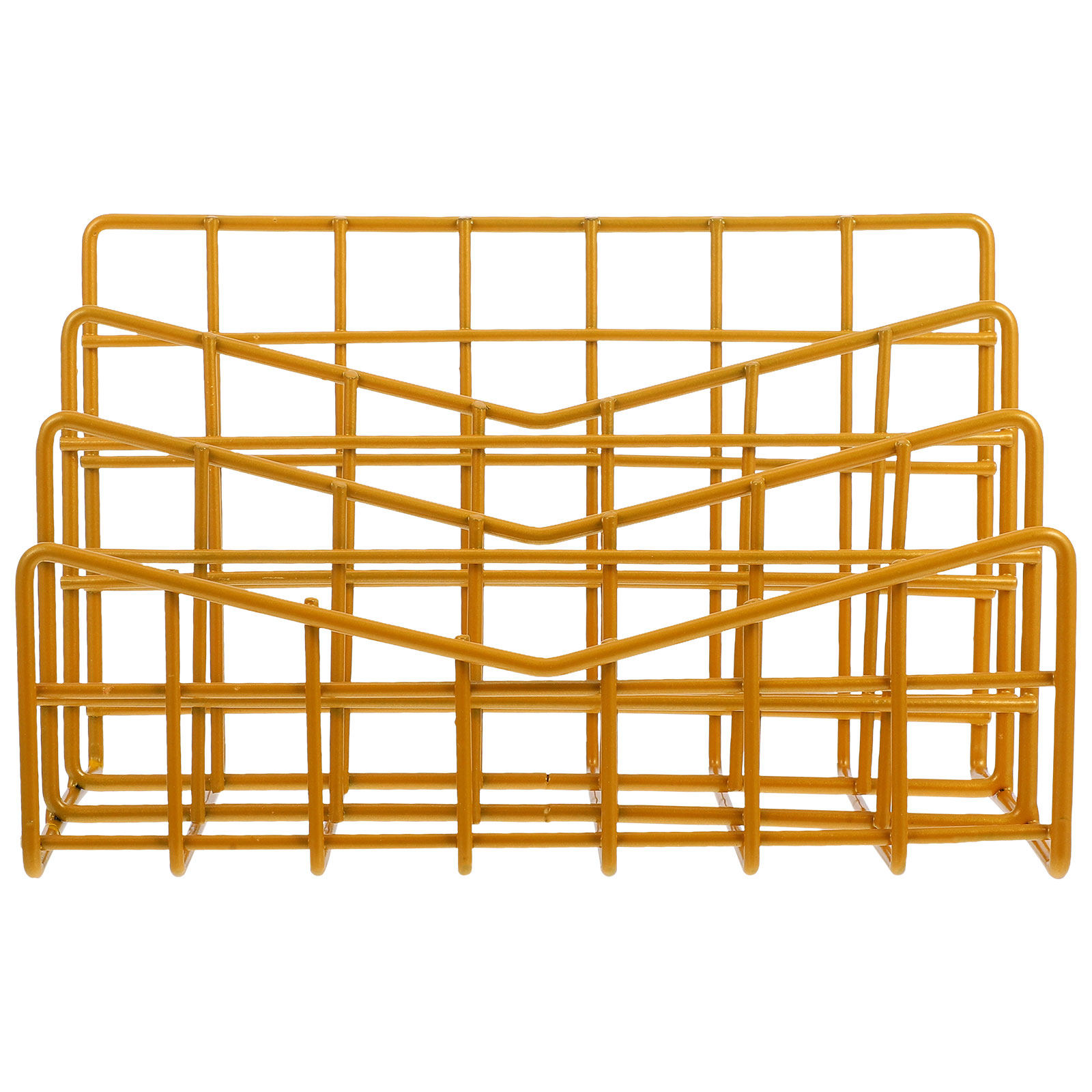 1Pcs Electroplated Metal Stora - Magazine Holder Rack review and price