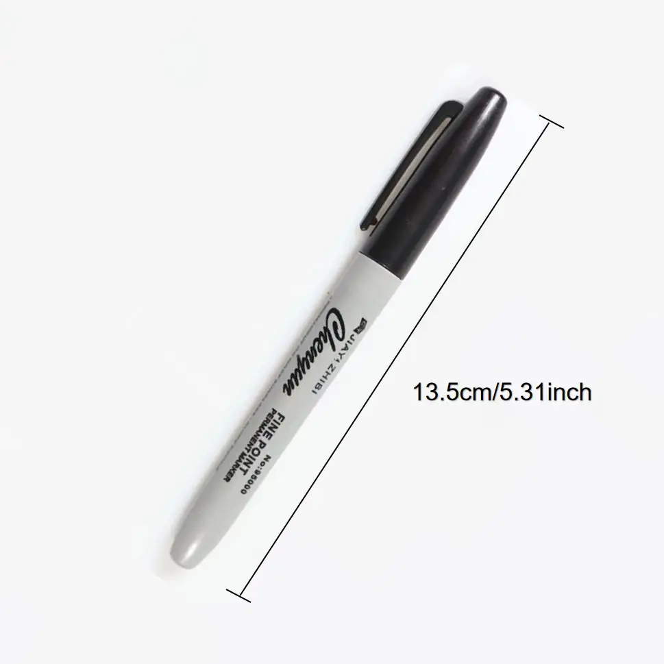 12pcs Black Permanent Marker P - Correction Pen Fine review and price