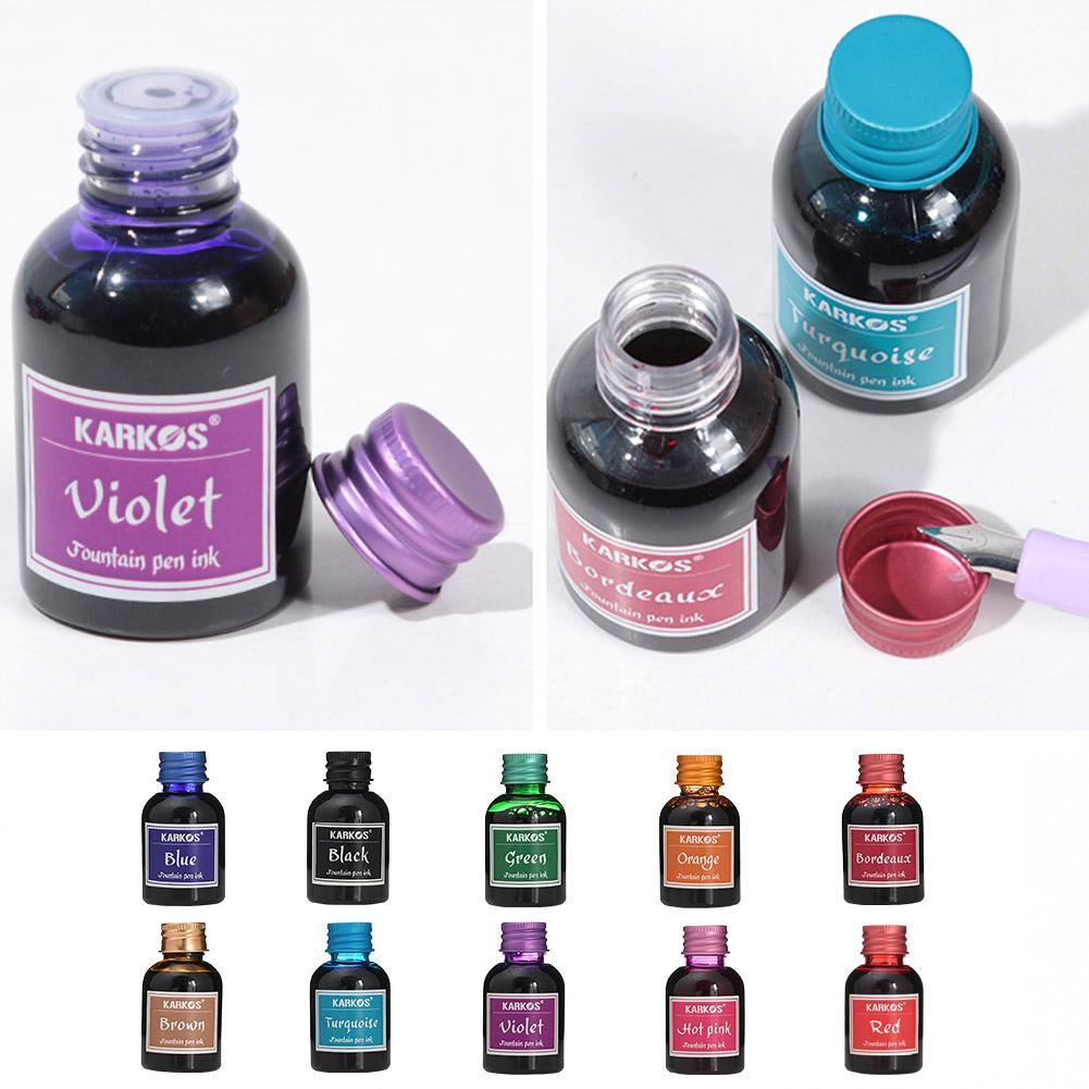Pure Black Colorful Fountain P - Fountain Pen Bottled Ink review and price
