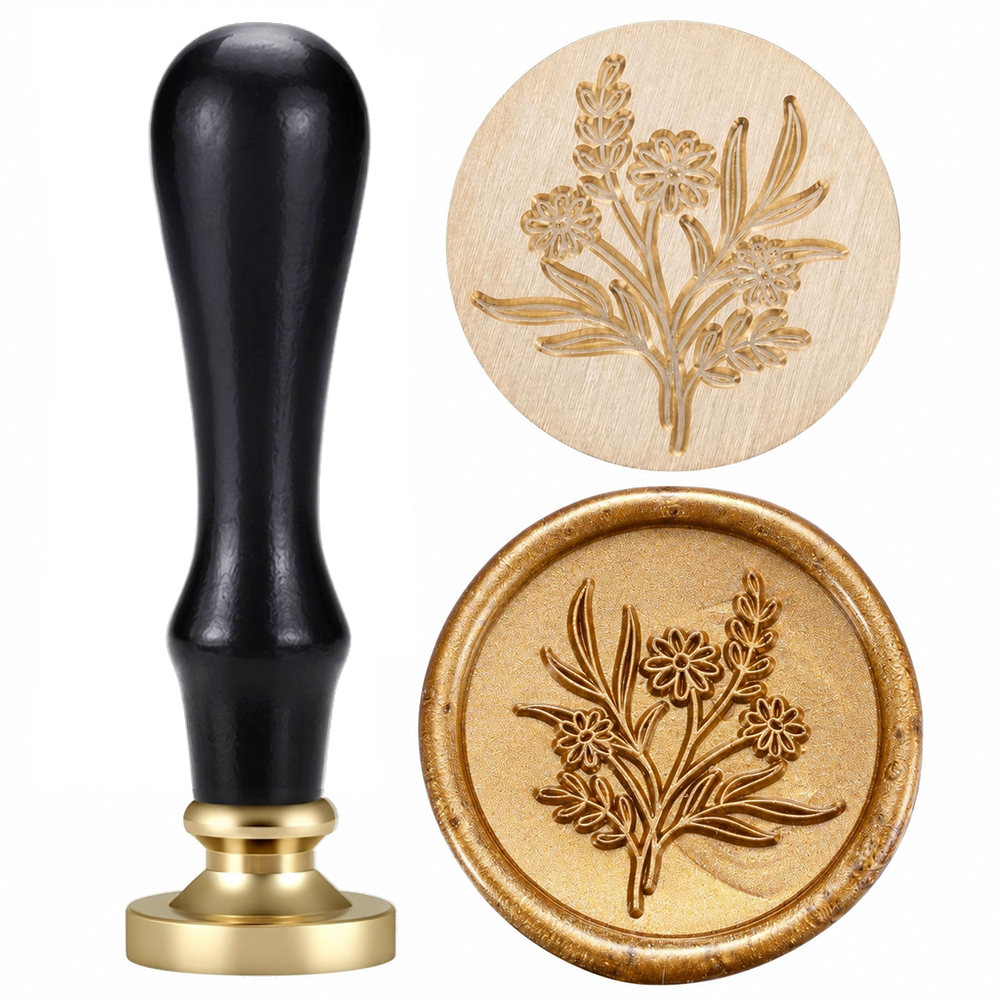 Wax Seal Stamp Set Flower Plan - Wax Seal Stamp Set review and price