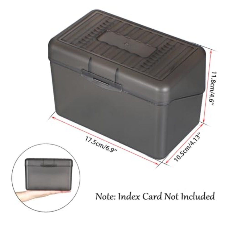 1 Pack 4 x 6 inch Index Card B - Card Index Box review and price