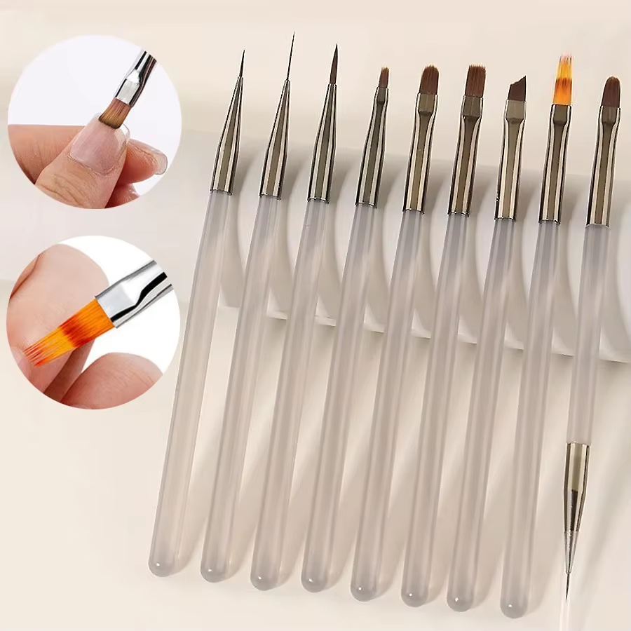 LINMANDA 9 Pack Gray Nail Art  - Gel Refill Pack review and price