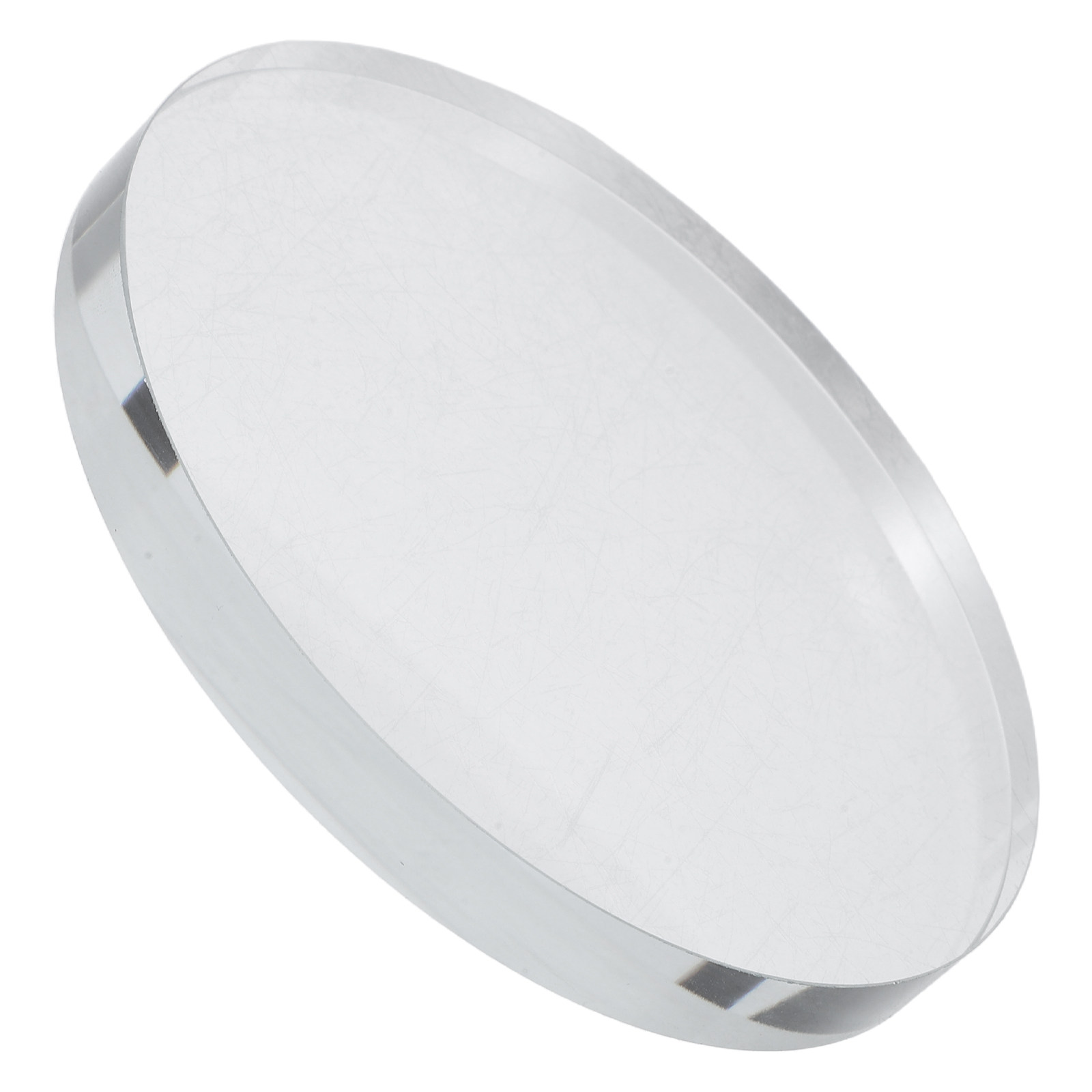 Heavy Round Glass Paperweight  - Book Weight Glass review and price
