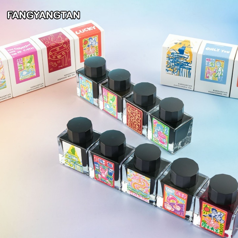 FANGYANGTAN 20 Colors 50ml She - Fountain Pen Bottled Ink review and price