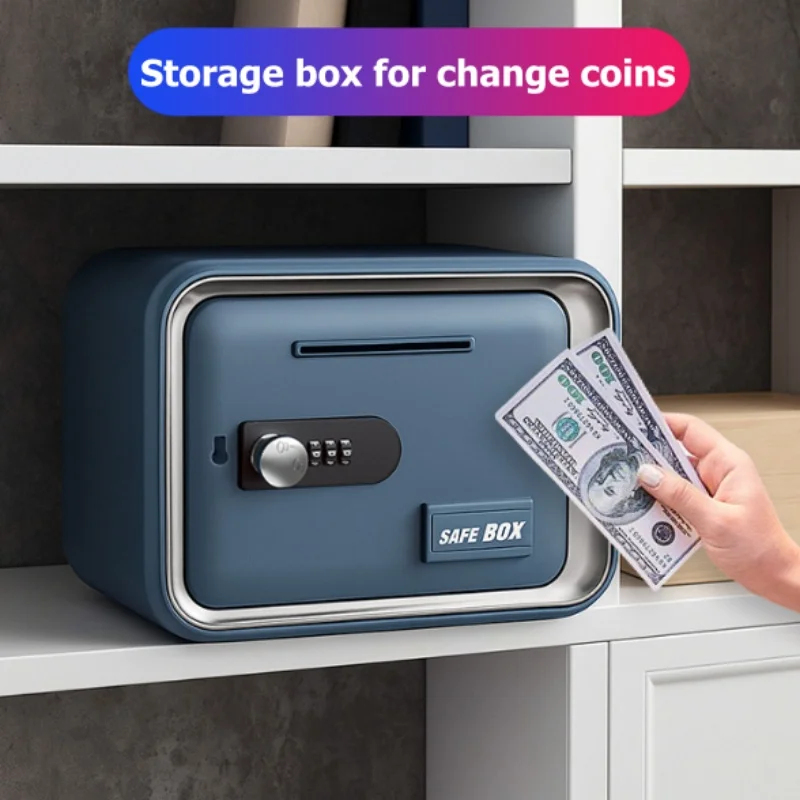 24x18x15cm Safe Box with Key L - Card Index Box review and price