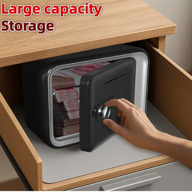 24x18x15cm Safe Box with Key L - Card Index Box review and price